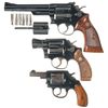 Image 1 : Three Double Action Revolvers