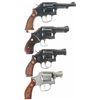 Image 2 : Four Smith & Wesson Double Action Revolvers