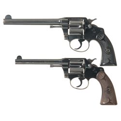 Two Colt Police Positive Double Action Revolvers