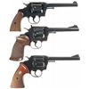 Image 2 : Three Double Action Revolvers