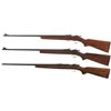 Image 2 : Three Winchester Bolt Action Single Shot Rifles