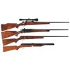 Image 1 : Three Bolt Action Long Guns and One Air Rifle