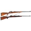 Image 1 : Two Bolt Action Rifles