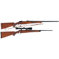 Two Ruger Bolt Action Rifles