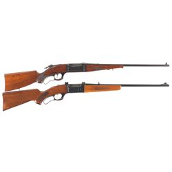 Two Savage Lever Action Rifles