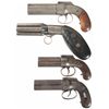Image 2 : Four Pepperbox Pistols
