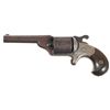 Image 2 : Moore's Patent Teat-Fire Revolver with Unique Etched and Engraved Cylinder Scene