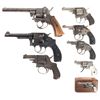 Image 1 : Seven Revolvers and One Miniature Blank Gun