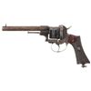 Image 2 : Engraved LeFaucheux Double Action Pinfire Revolver