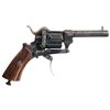 Image 1 : Engraved Belgian Folding Trigger Double Action Pinfire Revolver
