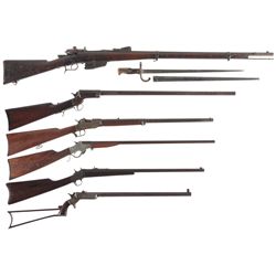 Five Long Guns and One Pocket Rifle