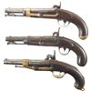 Image 2 : Three Martial Percussion Pistols