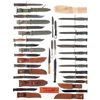 Image 1 : Grouping of U.S. Bayonets and Fighting Knives