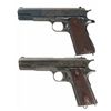 Image 1 : Two U.S. Property Marked Model 1911 Semi-Automatic Pistols with Boxes