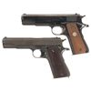 Image 1 : Two 1911 Style Semi-Automatic Pistols - A) Colt MK IV Series 70 Government Model Pistol