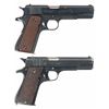 Image 2 : Two Argentinean Military 1911 Style Semi-Automatic Pistols