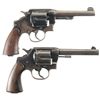 Image 2 : Two WWI Era U.S. Military Double Action Revolvers
