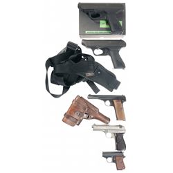 Five Semi-Automatic Pistols