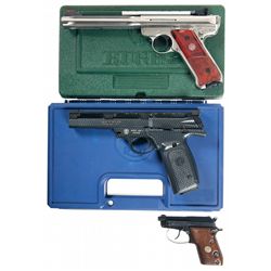 Three Semi-Automatic Pistols