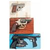 Image 1 : Two Pistols and One Revolver with Boxes