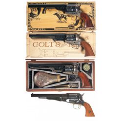 Four Single Action Revolvers