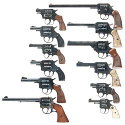 Twelve Double Action Revolvers