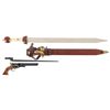 Image 1 : Navy Arms Co. Percussion Revolver with Roman Cavalry Style Sword and Mosin Nagant 91/30 Bayonet