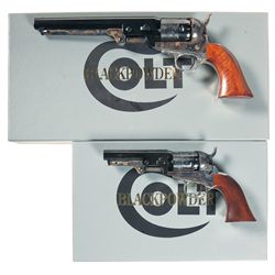 Two Boxed Colt Black Powder Series Revolvers