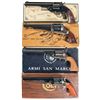 Image 1 : Collector's Lot of Four Boxed Single Action Revolvers