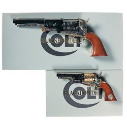 Collector's Lot of Two Boxed Colt Black Powder Signature Series Revolvers