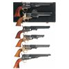 Image 1 : Six Contemporary Percussion Revolvers