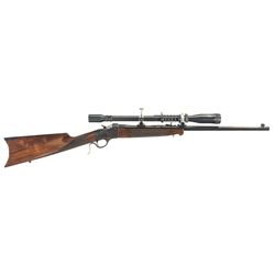 Winchester Model 1885 Low Wall Rifle with Unertl 12x Scope