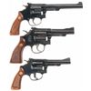 Image 2 : Three Smith & Wesson Double Action Revolvers