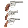 Image 2 : Collector's Lot of Three Smith & Wesson Double Action Revolvers with Original Boxes
