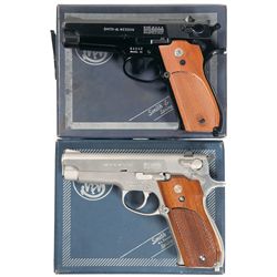 Two Boxed Smith & Wesson Semi-Automatic Pistols