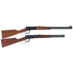 Two Winchester Model 94 Lever Action Carbines