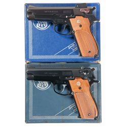 Two Boxed Smith & Wesson Semi-Automatic Pistols