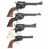 Image 2 : Collector's Lot of Four Ruger Single Action Revolvers