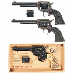 Three Colt Single Action Revolvers