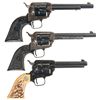 Image 2 : Three Colt Single Action Revolvers