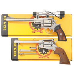 Two Boxed Ruger Revolvers