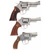 Image 2 : Three Boxed Smith & Wesson Double Action Revolvers