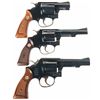 Image 2 : Three Boxed Smith & Wesson Double Acton Revolvers