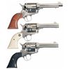 Image 2 : Collector's Lot of Three Ruger Single Action Vaquero Revolvers with Original Plastic Cases