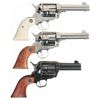 Image 2 : Three Ruger Vaquero Single Action Revolvers with Cases