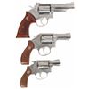 Image 2 : Three Boxed Smith & Wesson Double Action Revolvers