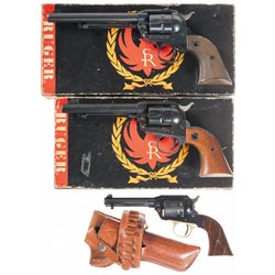 Collector's Lot of Three Ruger Single Action .22 Revolvers