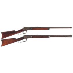 Two Winchester Lever Action Rifles