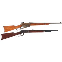 Two Winchester Lever Action Rifles