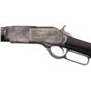 Image 3 : Engraved Winchester Model 1876 Lever Action Rifle